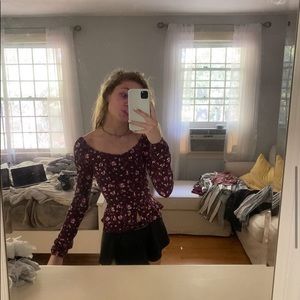 Aeropostale floral top